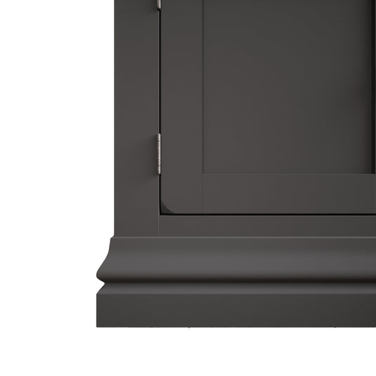 Bennett Oak and Charcoal Painted Small Dresser