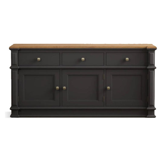 Bewley Oak and Charcoal Grey Painted Extra Large Sideboard