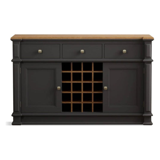 Bewley Oak and Charcoal Grey Painted Large Sideboard