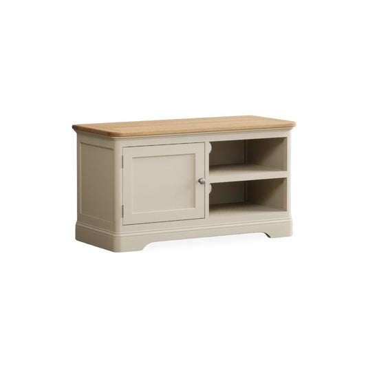 Bridstow Oak and Cream Painted Small TV Cabinet Occasionals Bridstow 