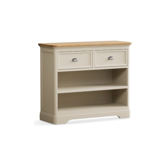 Bridstow Oak and Cream Painted Storage Console Table Occasionals Bridstow 