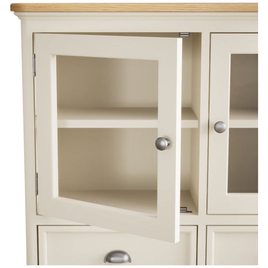 Ashton Oak and Cream Painted Small Dresser