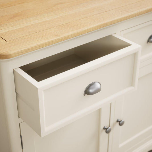 Bridstow Oak and Cream Painted Small Sideboard Sideboards Bridstow 