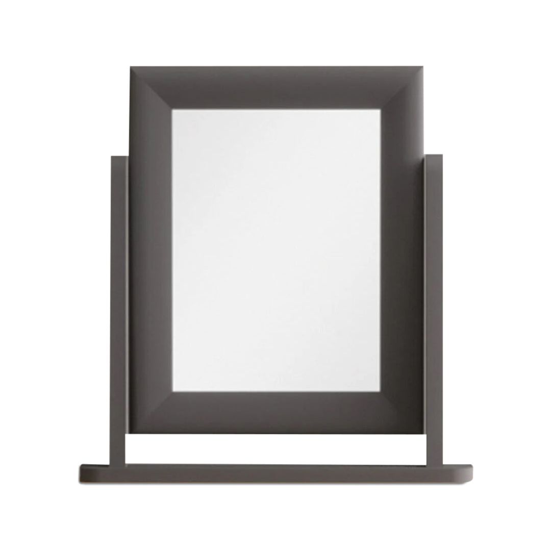 Grey Painted Dressing Table Mirror