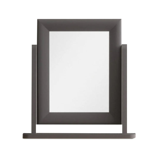 Charcoal Grey Painted Dressing Table Mirror