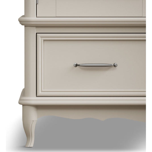 Maison Oak and Soft White Painted Double Wardrobe