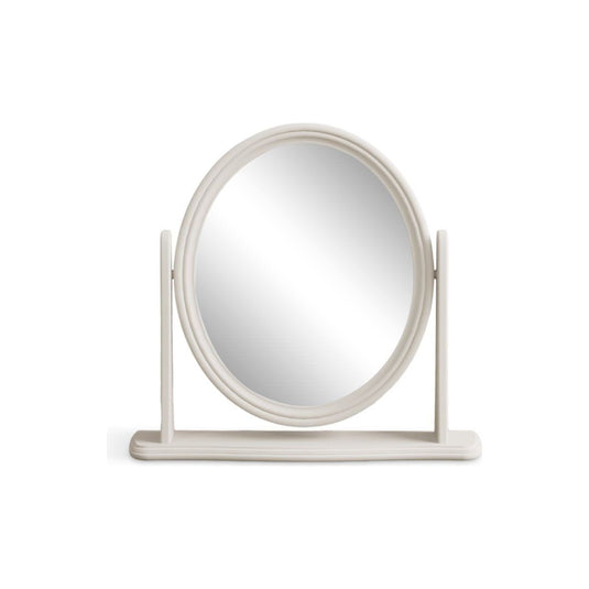 Chateau Soft White Painted Dressing Table Mirror Mirrors Chateau 