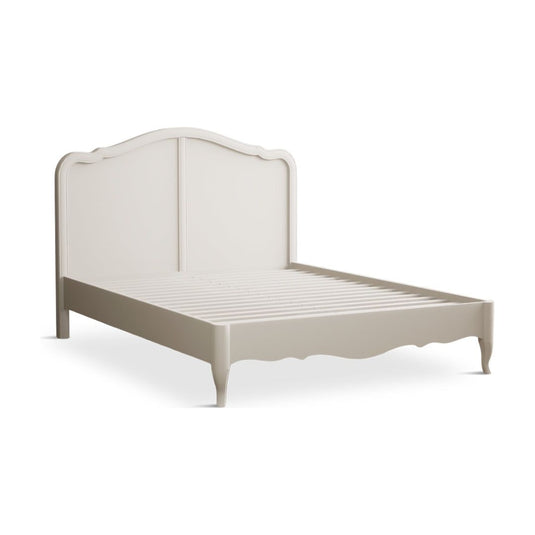 Maison Soft White Painted King Size Bed