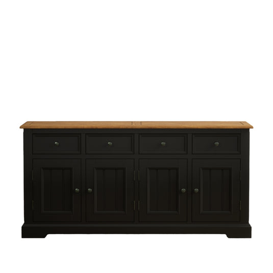 Marden Oak and Black Painted Extra Large Sideboard