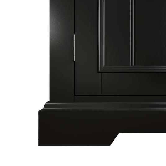Marden Oak and Black Painted Small Sideboard