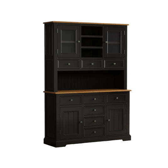 Marden Oak and Black Painted Large Dresser