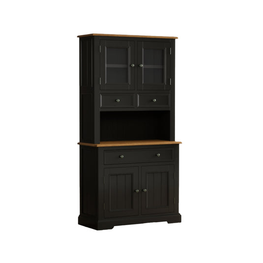 Marden Oak and Black Painted Small Dresser