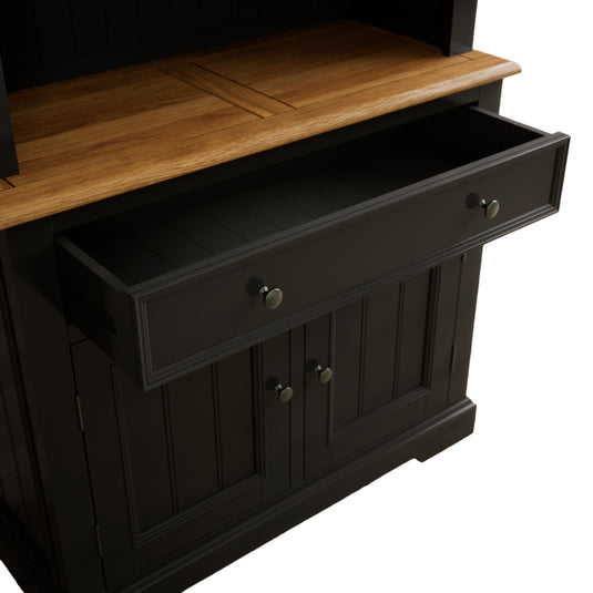 Marden Oak and Black Painted Small Dresser