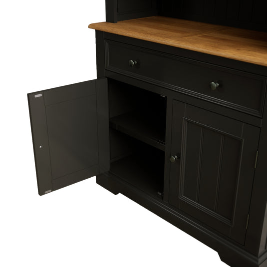 Marden Oak and Black Painted Small Dresser