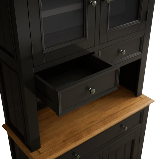 Marden Oak and Black Painted Small Dresser