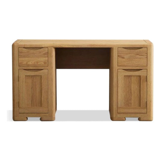 Dereham Solid Oak Computer Desk