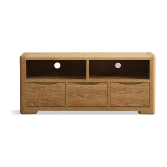 Dereham Solid Oak Large TV Cabinet