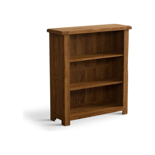 Brantham Rustic Solid Oak Small Bookcase Bookcase Brantham Rustic 