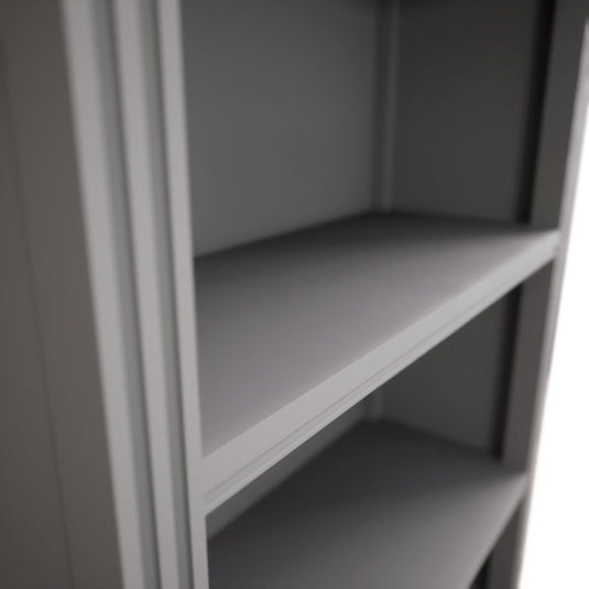 Francis Oak and Light Grey Painted Tall Bookcase Storage Francis 
