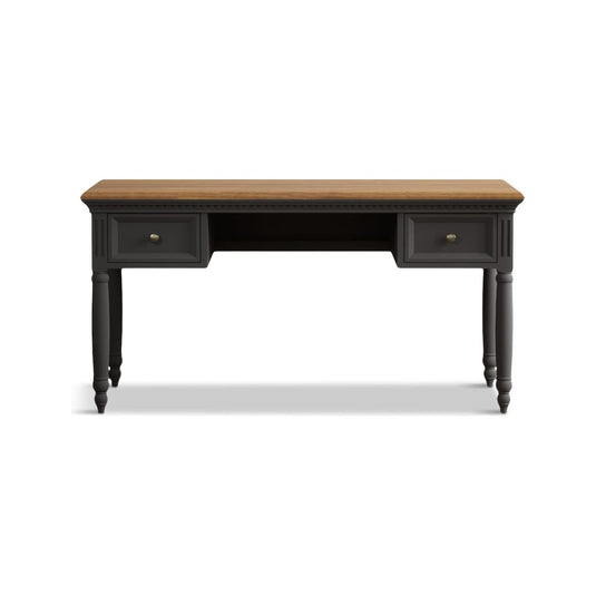 Philippe Oak and Charcoal Grey Painted Dressing Table