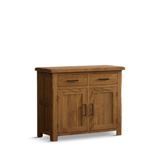 Harleston Rustic Solid Oak Small Sideboard