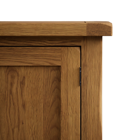 Harleston Rustic Solid Oak Small TV Cabinet