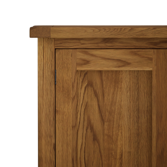 Harleston Rustic Solid Oak Triple Wardrobe