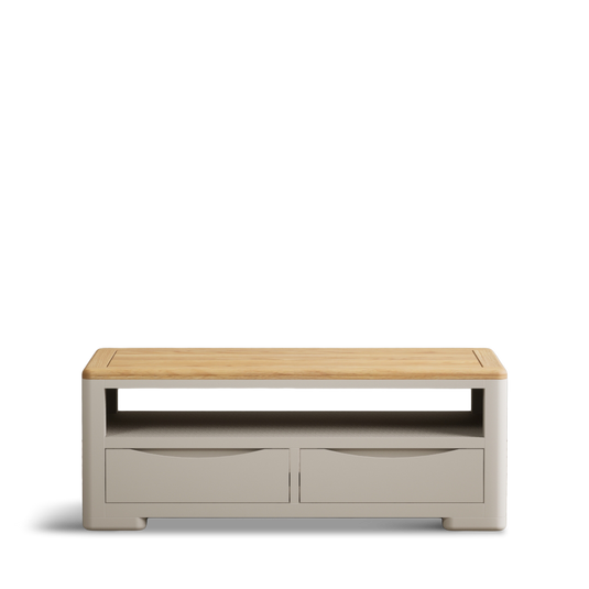 Canberra Soft White Painted Coffee Table
