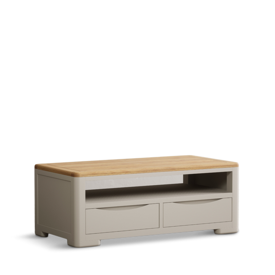 Canberra Soft White Painted Coffee Table