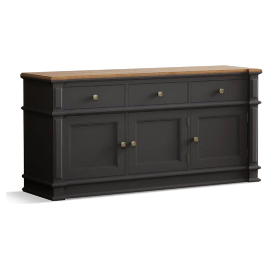 Bewley Oak and Charcoal Grey Painted Extra Large Sideboard