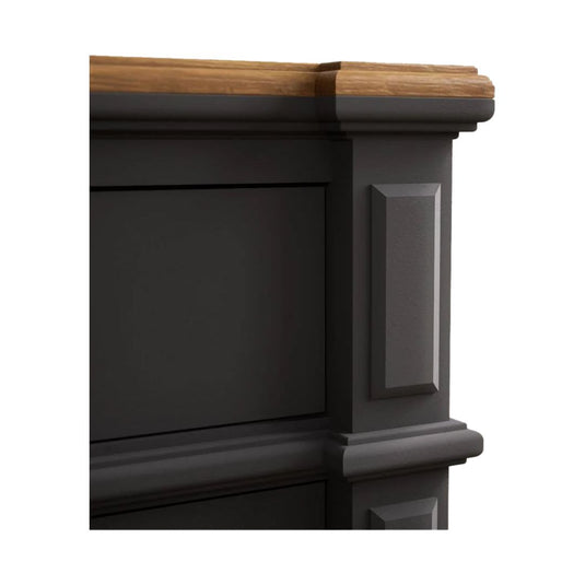 Bewley Oak and Charcoal Grey Painted Extra Large Sideboard