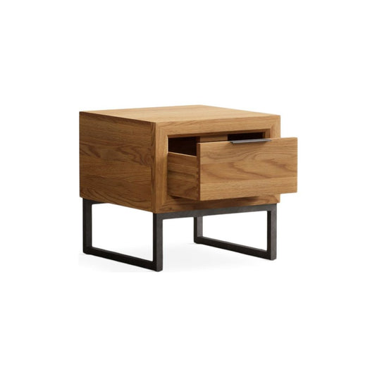 Loft Solid Oak Lamp Table Side Tables Loft 