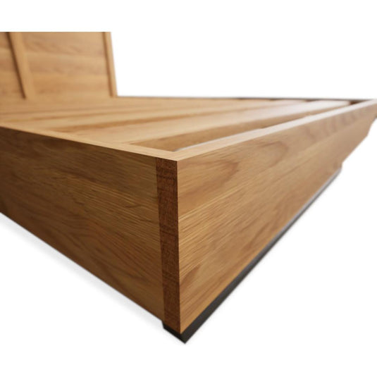 Loft Solid Oak Kingsize Bed Beds Loft 