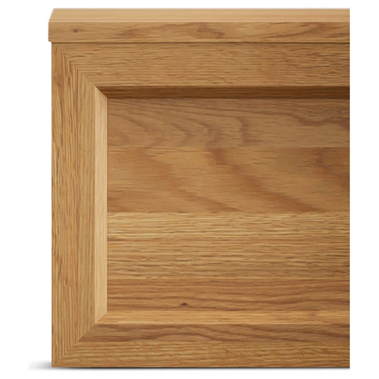 Attica Solid Oak Blanket Box