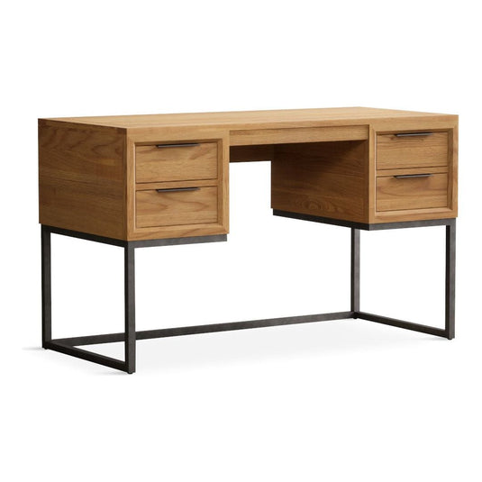 Loft Solid Oak Computer Desk Desks Loft 