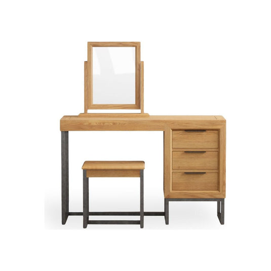 Loft Solid Oak Dressing Table Set Dressing Table Sets Loft 