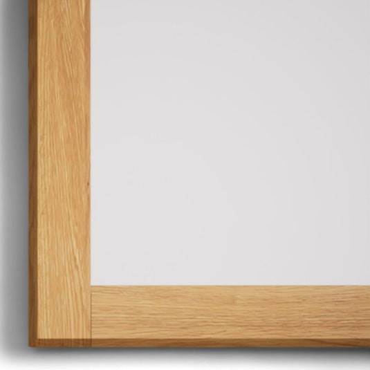 Attica Solid Oak Wall Mirror