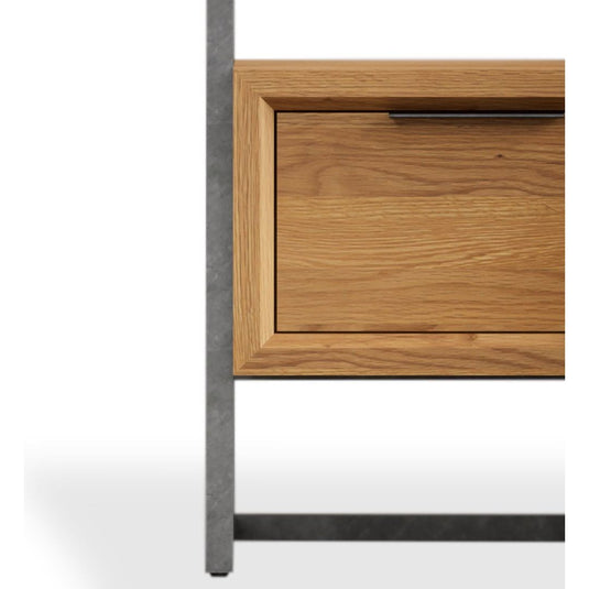 Loft Solid Oak Open Bookcase Bookcases Loft 