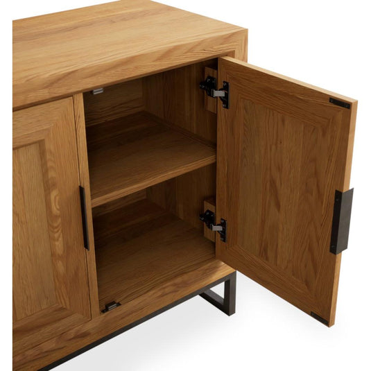 Loft Solid Oak Small Sideboard Sideboards Loft 