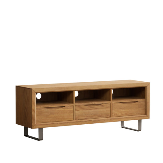 Paxton Solid Oak Super Wide TV Cabinet
