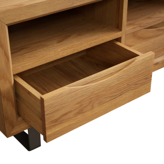 Paxton Solid Oak Super Wide TV Cabinet