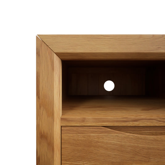 Paxton Solid Oak Super Wide TV Cabinet