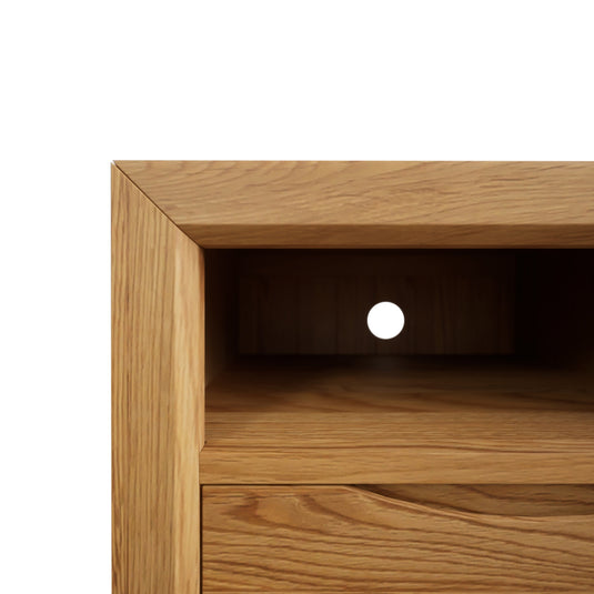 Paxton Solid Oak Small TV Cabinet