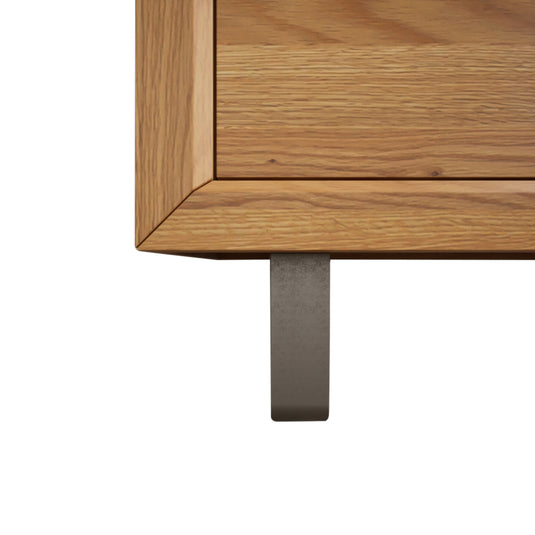 Paxton Solid Oak Glazed Display Cabinet