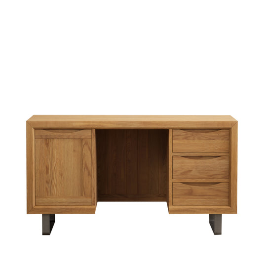 Paxton Solid Oak Computer Desk