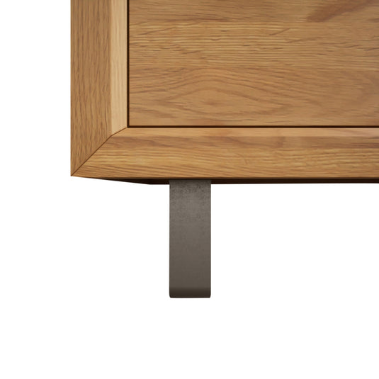 Paxton Solid Oak Wide Chest Of Drawers