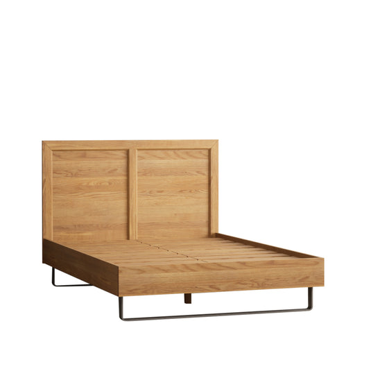 Paxton Solid Oak Double Bed
