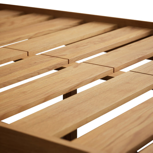 Paxton Solid Oak Double Bed