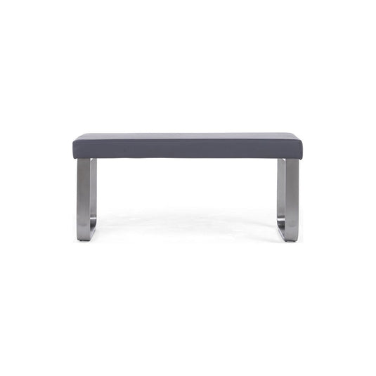 Alvin Small Grey Bench