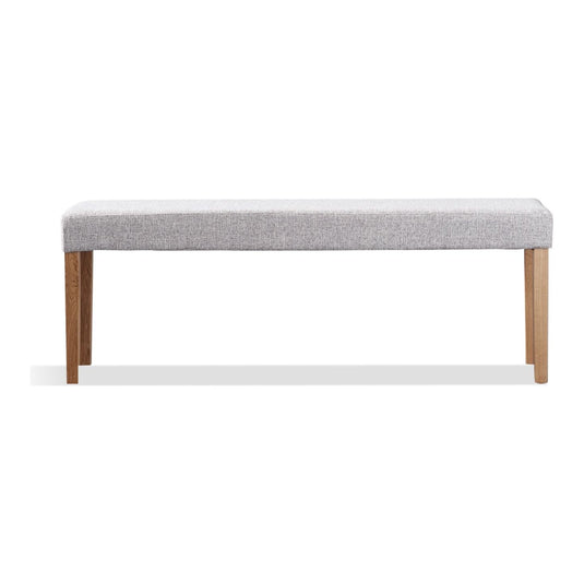 Evie Large Grey Bench